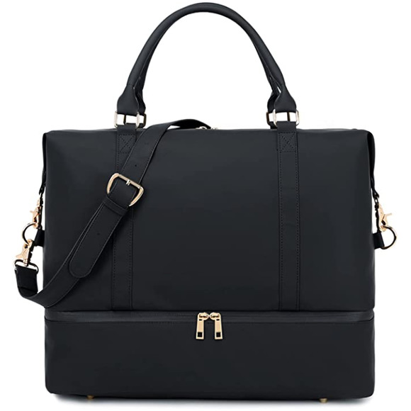 NEW! Women's Larof Luxury Weekender Travel Tote - Picture 2 of 6